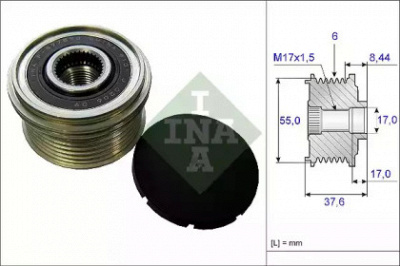 WILMINK GROUP wg1253813 -  Механизм свободного хода генератора